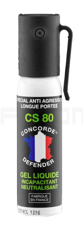 Bombe lacrymogène gel CS - 25 ml - Armurerie Loisir
