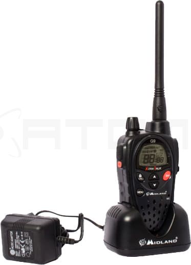 Midland talkies walkie - g9 pro - noir