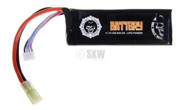 Batterie Lipo 11.1v 2200 Mah 20c Duel Code