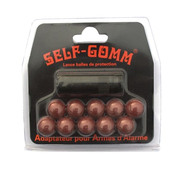 Adaptateur Pour Armes D'alarme + 10 Projectiles M9 X 1.0 -self Gomm