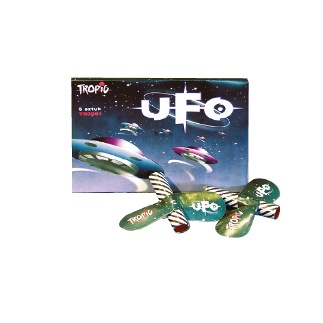 Boite De 5 Soucoupes Volantes Ufo 