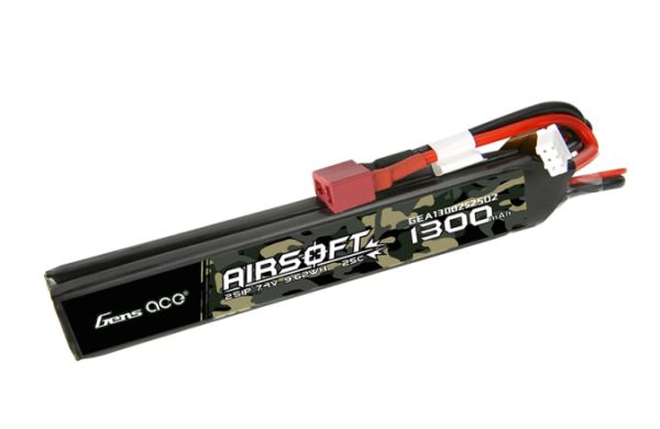 Batterie Airsoft Gen Ace Lipo 7.4v 25c 1300mah 2s1p