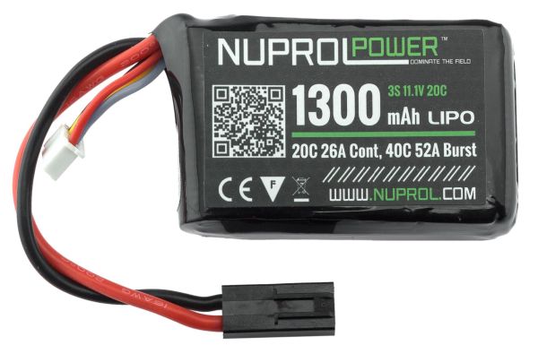 Batterie Micro Lipo Power 7.4V 1500 mah 20C PEQ