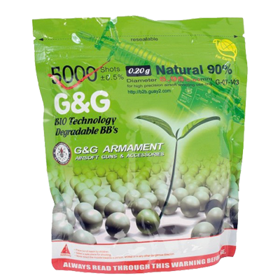 Billes Airsoft Bio G&G 0.2g 1kg