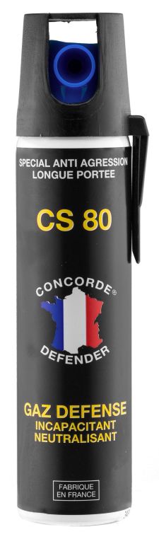 Spray défense GAZ CS 80 - 75 ml 