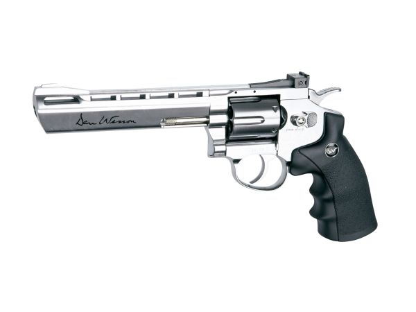 Dan Wesson 6'' - Chrome Brillant - 4,5 Mm Co2 Plombs