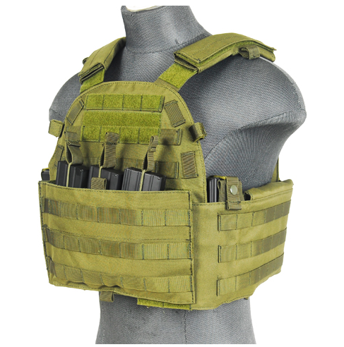Gilet Airsoft Plate Carrier 1000 D OD