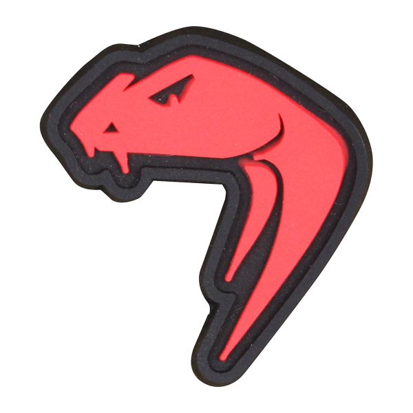 Patch Pvc Snake Head Red