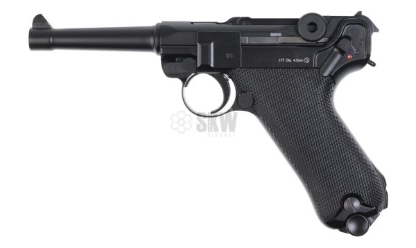 Pistolet Co2 P08 Blowback Fullmetal 4.5