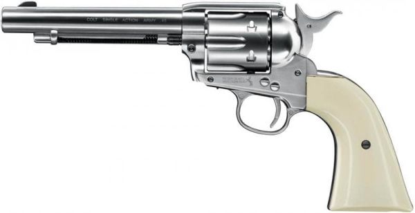 Revolver Co2 Colt Simple Action Army 45 Nickel Cal. 4.5 Mm