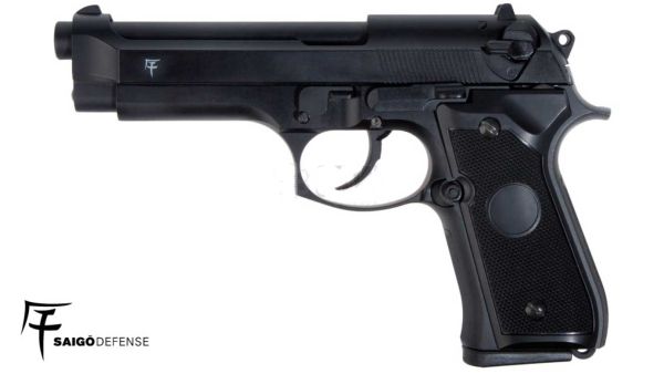 Pistolet Airsoft M9 Gbb Saigo Chargeur Co2 Et Gaz