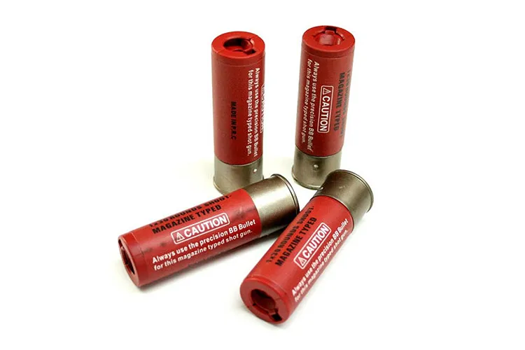Pack de 4 cartouches shotgun ASG