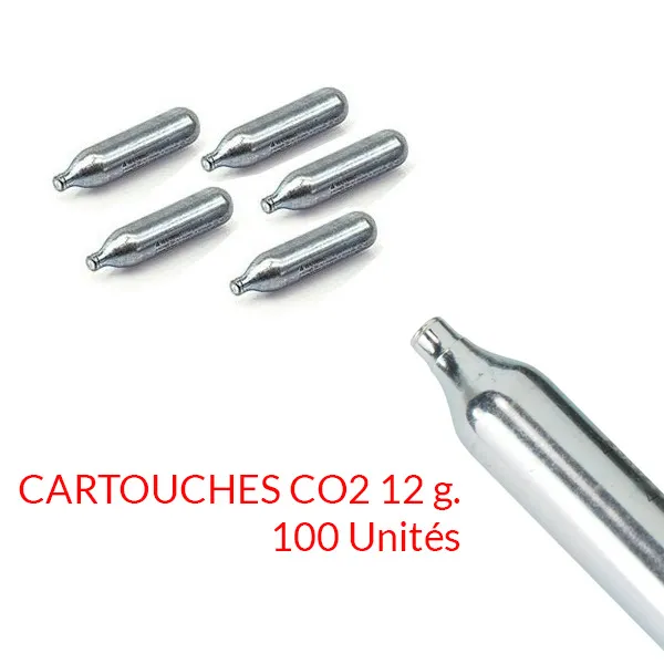 Cartouche CO2 12 g. par 100