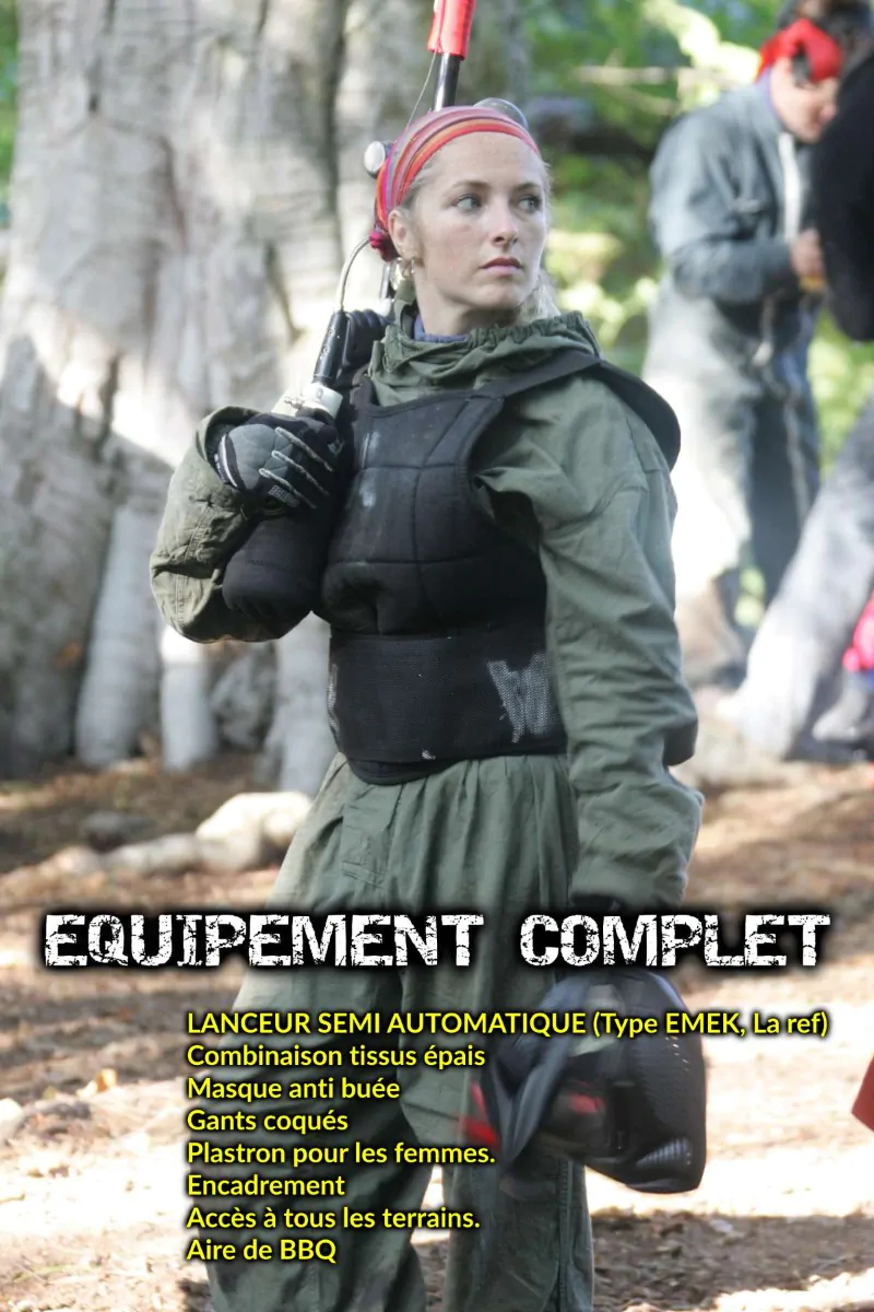 Equipement paintball location