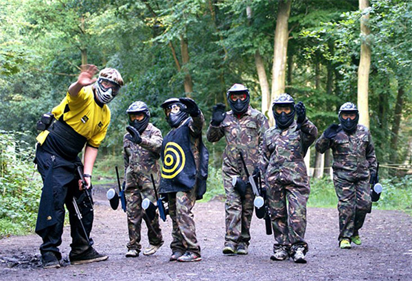 paintball pour les enfants