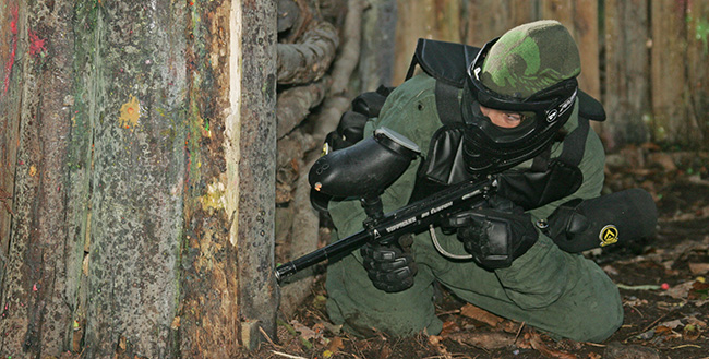 Anniversaire au paintball à partir de 12 ans