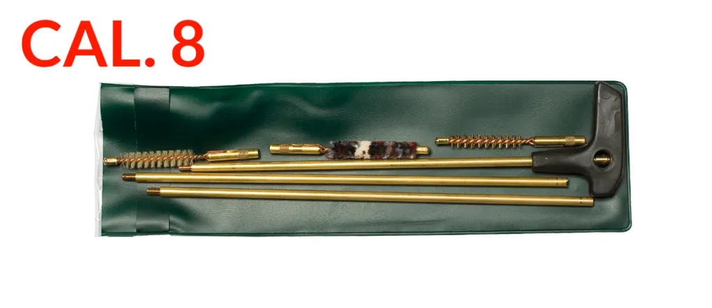 Trousse de nettoyage pour armes cal. 8
