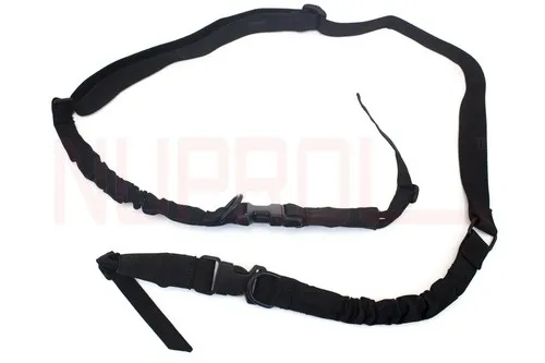 Sangle 2 points Bungee 1000 noire
