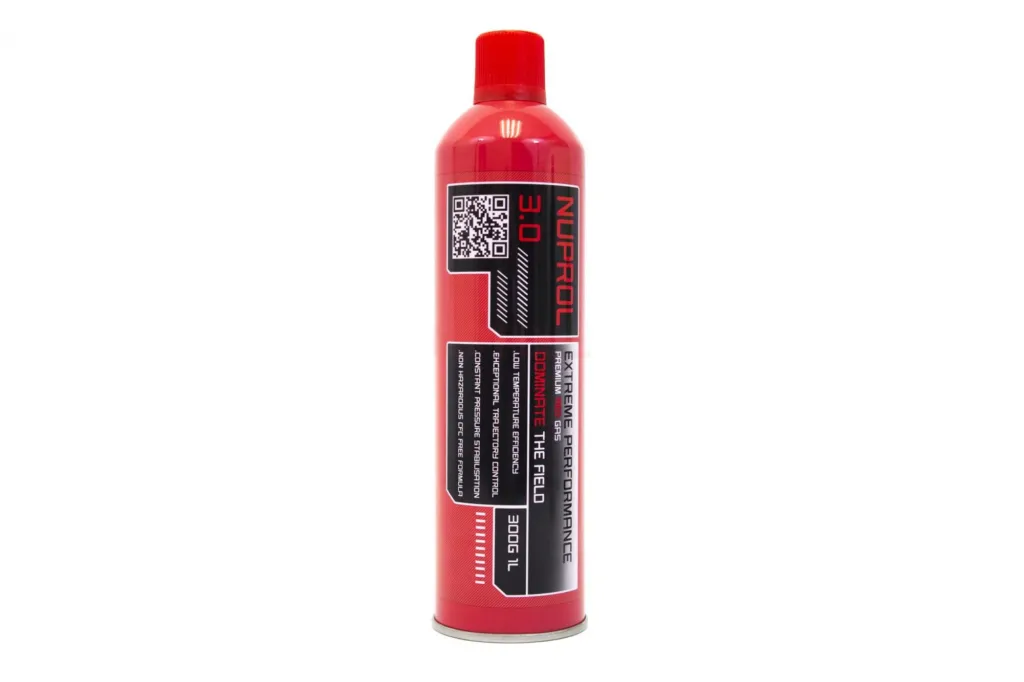 Gaz Airsoft hiver Nuprol premium extrême performance 3.0 bouteille 1000ml 300gr