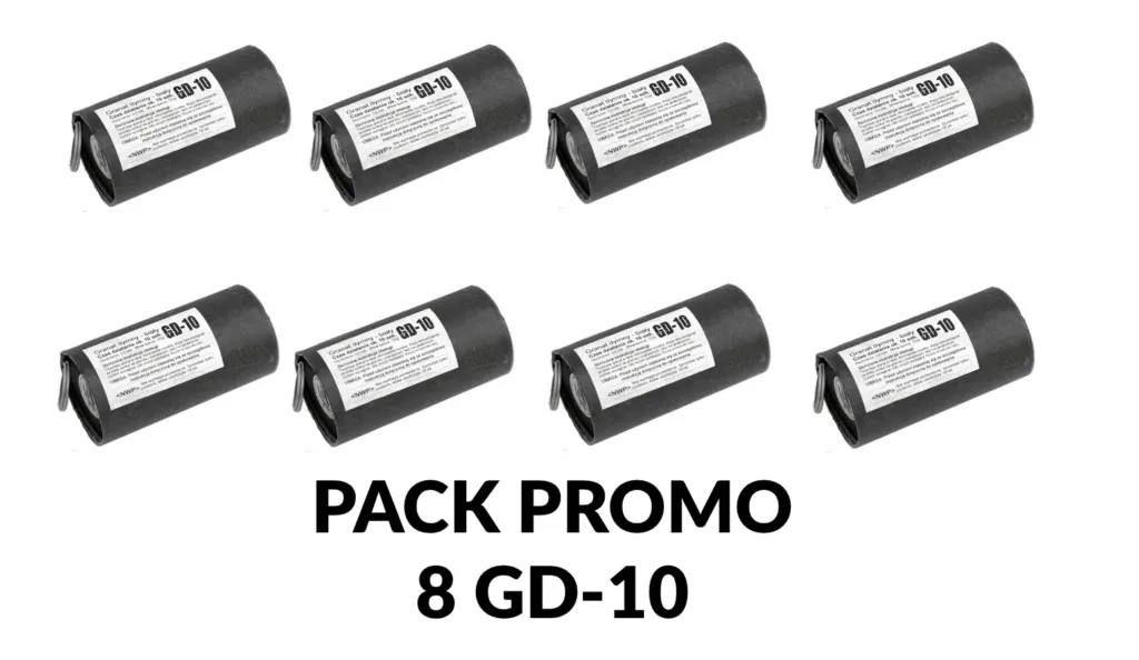FUMIGENE GD-10 Pack de 8-0