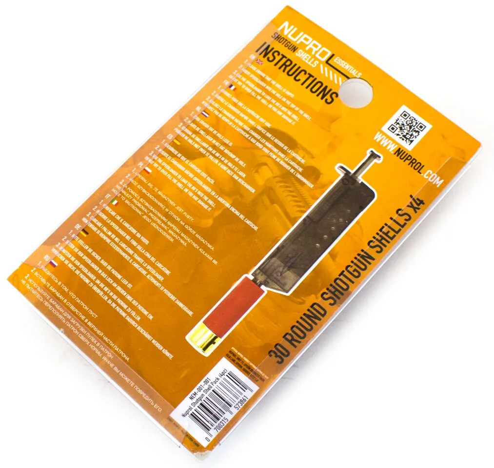 Sachet de 4 douilles pour fusil à pompe Type Franchi Nuprol