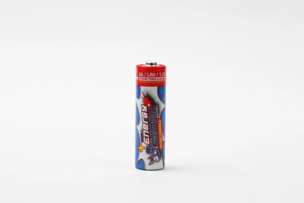 piles ENERGY PAINTBALL alcalines LR6 AA 1.5 Volts