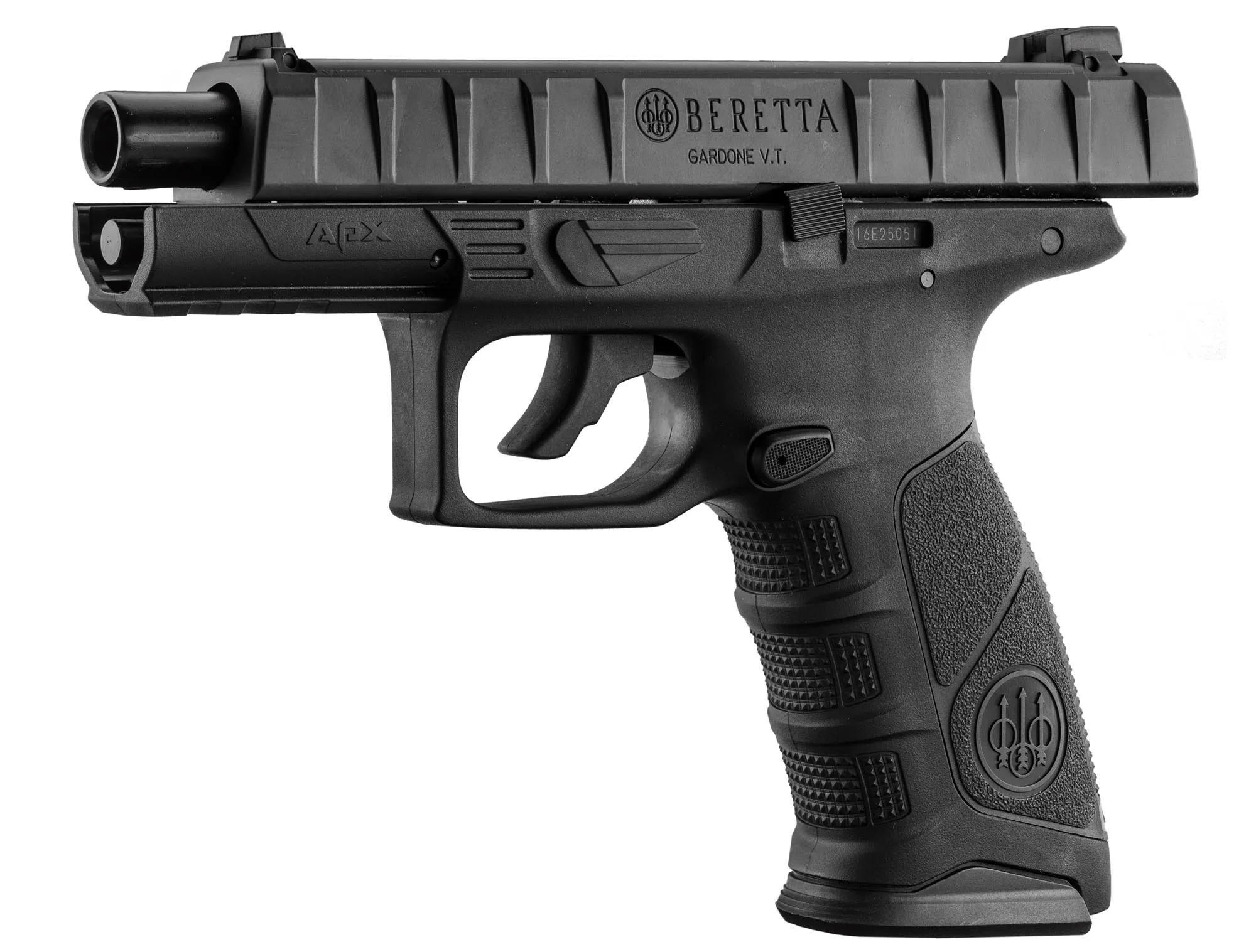 Réplique apx CO2 blowback 1,2 j. culasse métal - beretta
