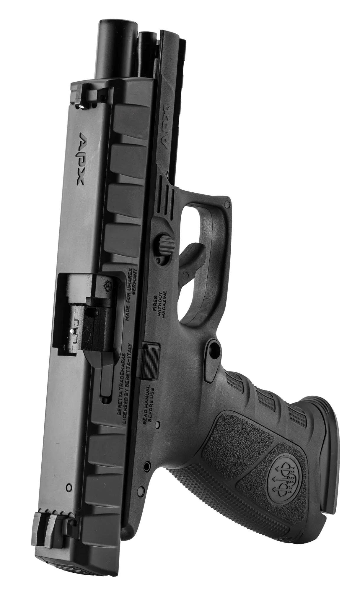 Réplique apx CO2 blowback 1,2 j. culasse métal - beretta