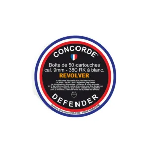 Concorde Defender 9 Mm À Blanc Rk Pour Revolver X 50-0