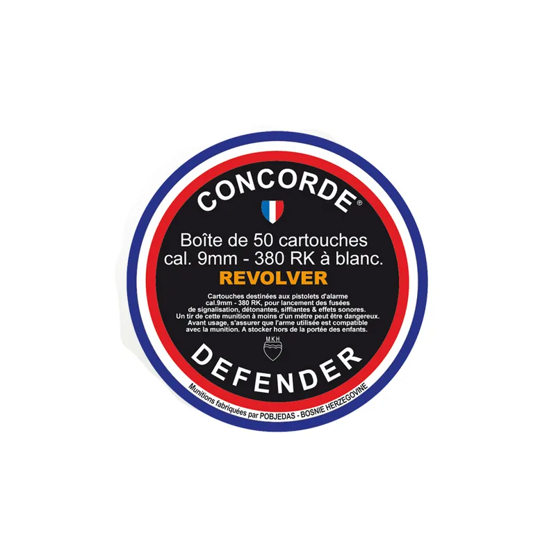 Concorde Defender 9 Mm À Blanc Rk Pour Revolver X 50-0