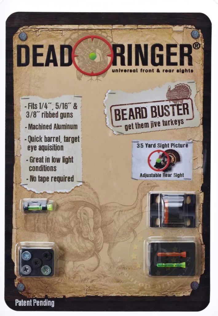 Ensemble Guidon Fibre Et Viseur Circulaire Beard Buster-0