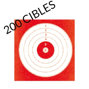 Cible 14x14cm - 200 Unités-0