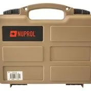 Mallette Nuprol Noire Pour Armes De Poing (Mousse Pré Découpée)-0