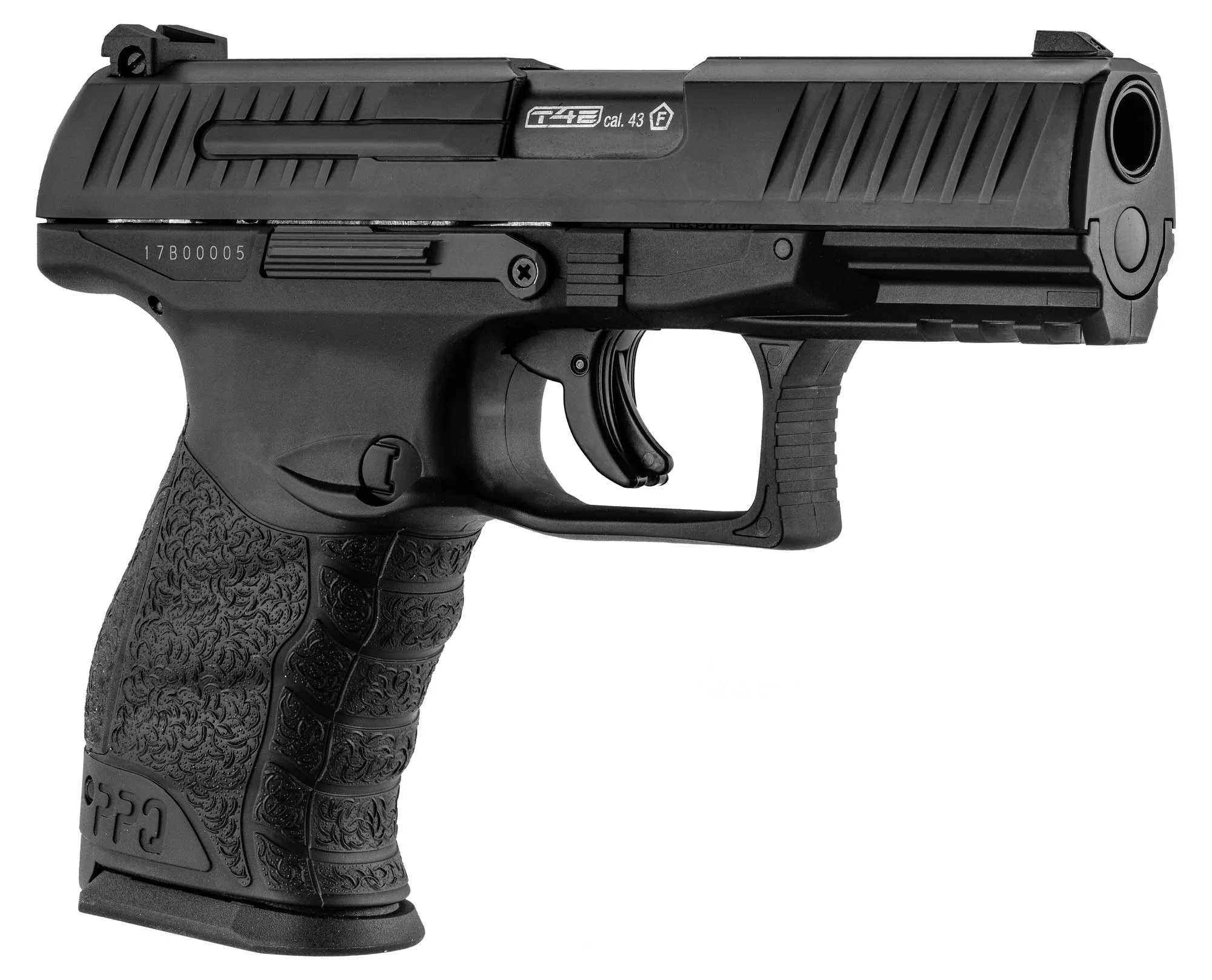 Pistolet CO2 Walther PPQ M2 T4E noir cal. 43