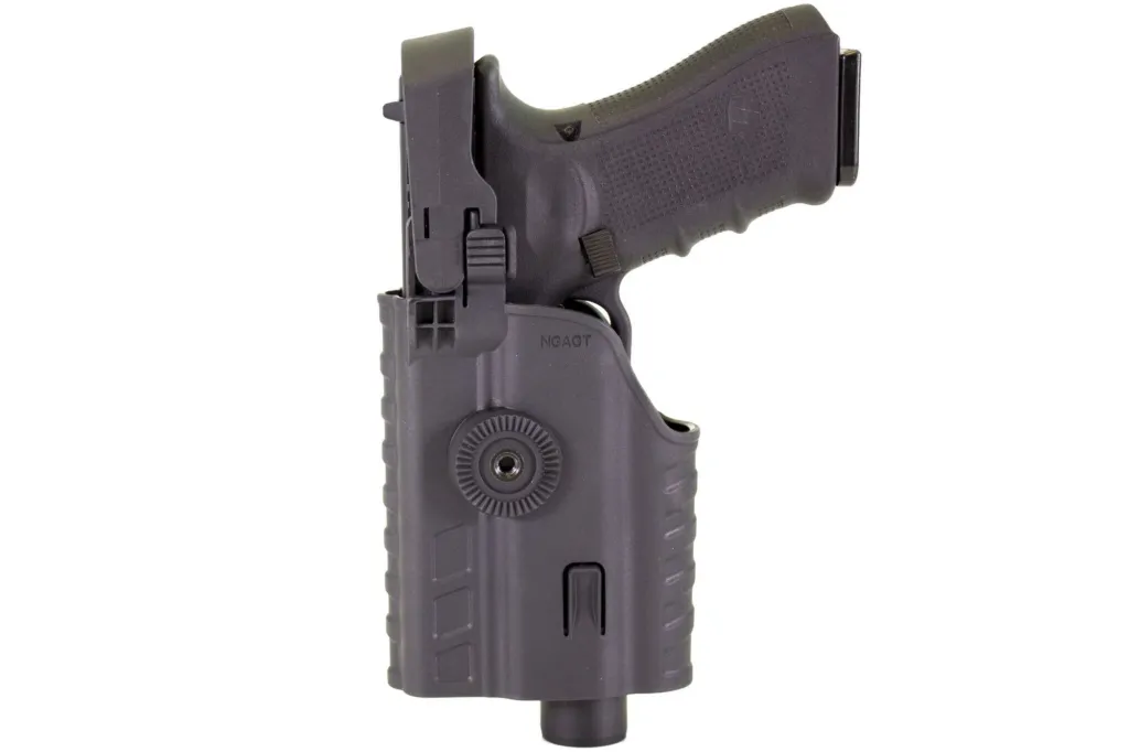 Holster rigide EU serie+ Lampe - Noir