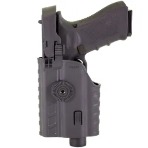 Holster rigide EU serie+ Lampe - Noir