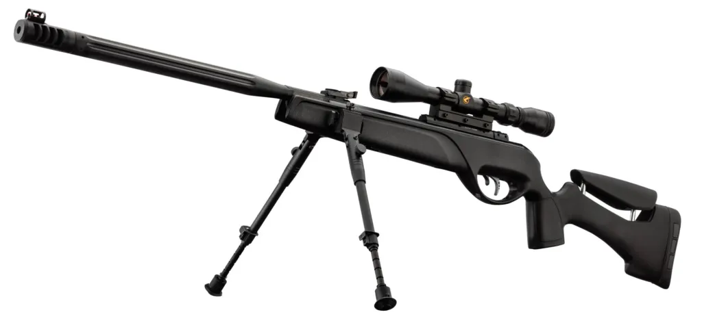 Carabine Gamo HPA IGT 19.9 joules 4.5 mm + lunette 3-9 x 40 WR + bipied