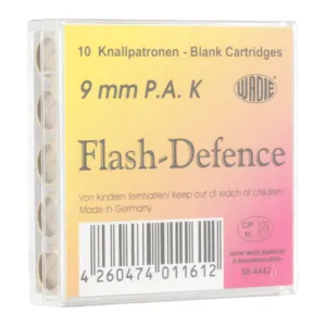 Boîte de 10 cartouches 9 mm PAK à blanc effet lumineux