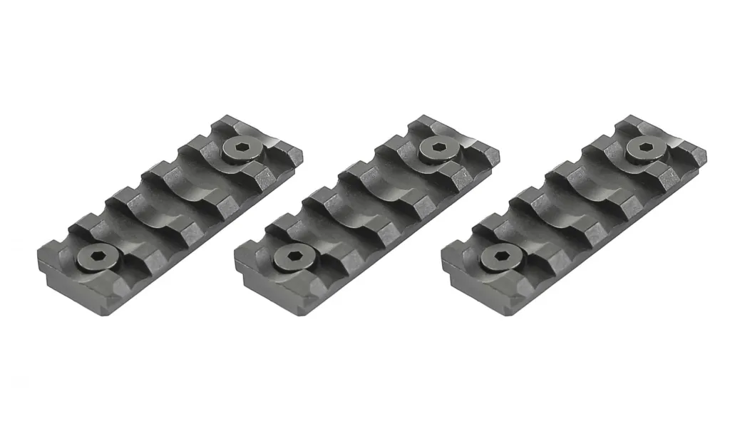 Lot de 3 rails Keymod 5 slots