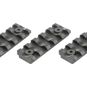Lot de 3 rails Keymod 5 slots