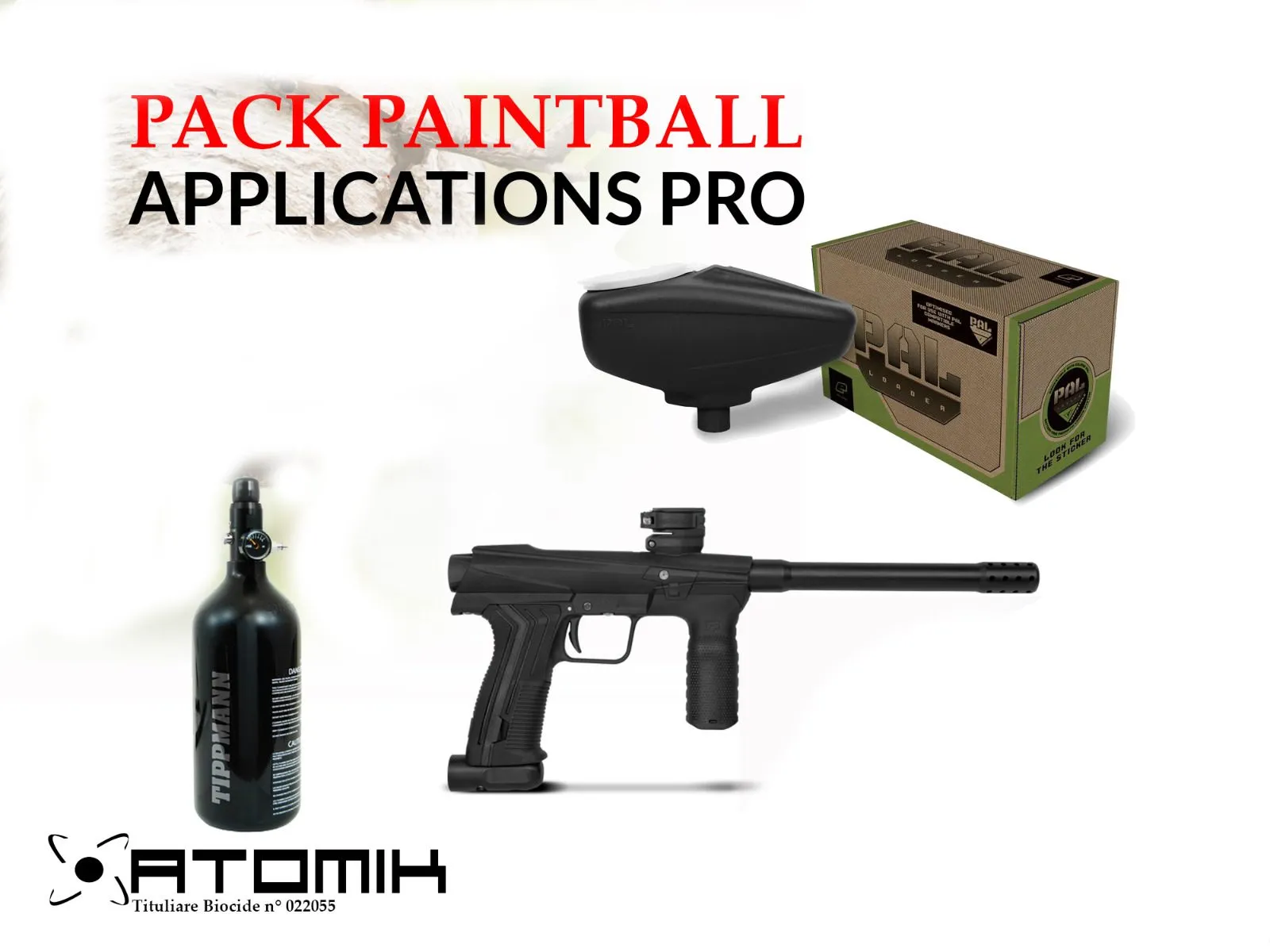 lanceur pour pour billes insecticide type paintball