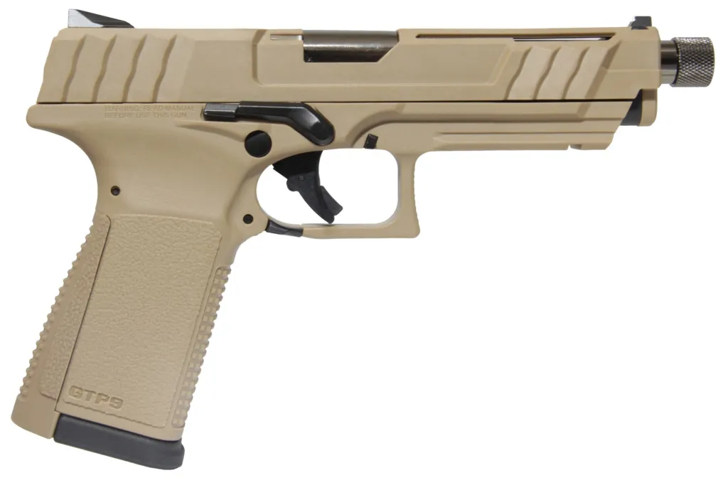 Réplique Gbb Pistolet Gtp9 Gaz 0,9j Tan-0