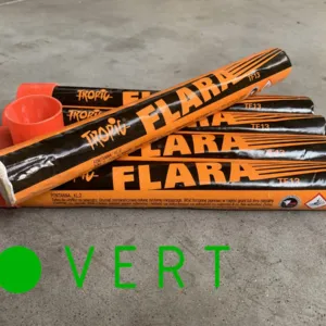 Pack 5 Torches Supporter Vertes - Torche à Main Pyrotechnique-0
