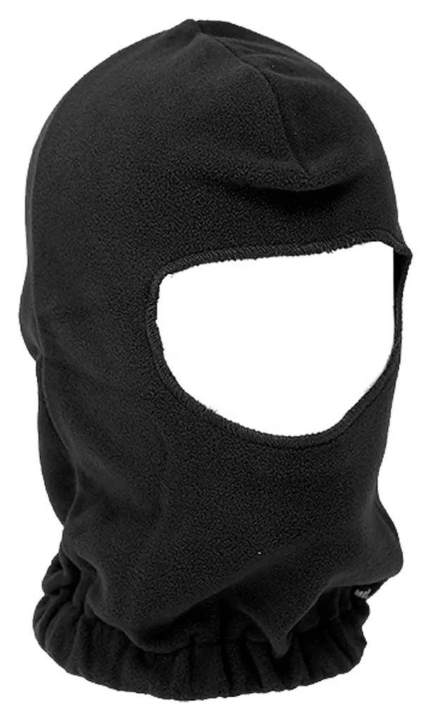 Cagoule Polaire 1 Trou Noire-0