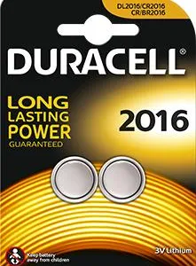Piles Cr2016 3 Volts Duracell-0