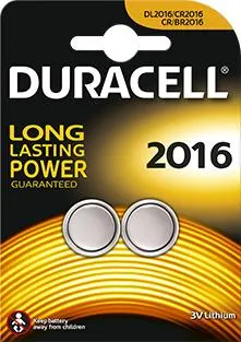 Piles Cr2016 3 Volts Duracell-0