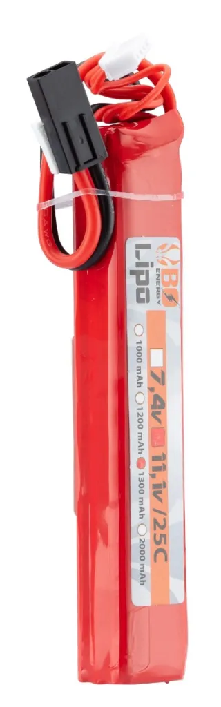 1 Stick Batterie Lipo 3s 11.1v 1300mah 25c-0