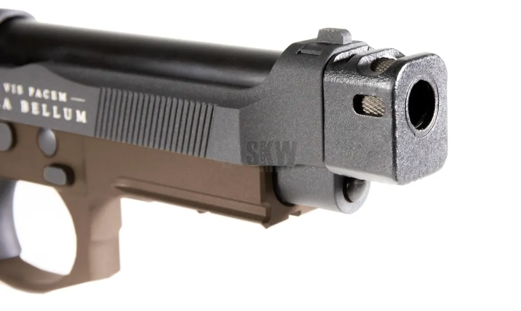 Pistolet Co2 Blow Back Bellum Custom X Black Secutor-0