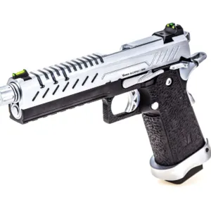 Réplique Gbb Gaz Hi-Capa 5.1 Noir / Chrome Vorsk-0