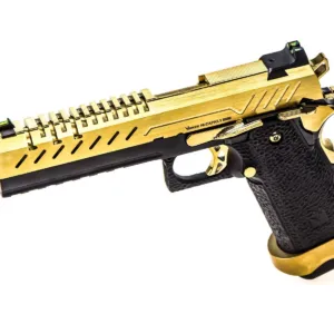 Réplique Gbb Gaz Hi-Capa 5.1 Noir / Or 1,0j-0